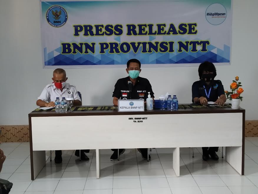 BNN NTT Tangkap 7 Tersangka Penyalahguna Narkoba