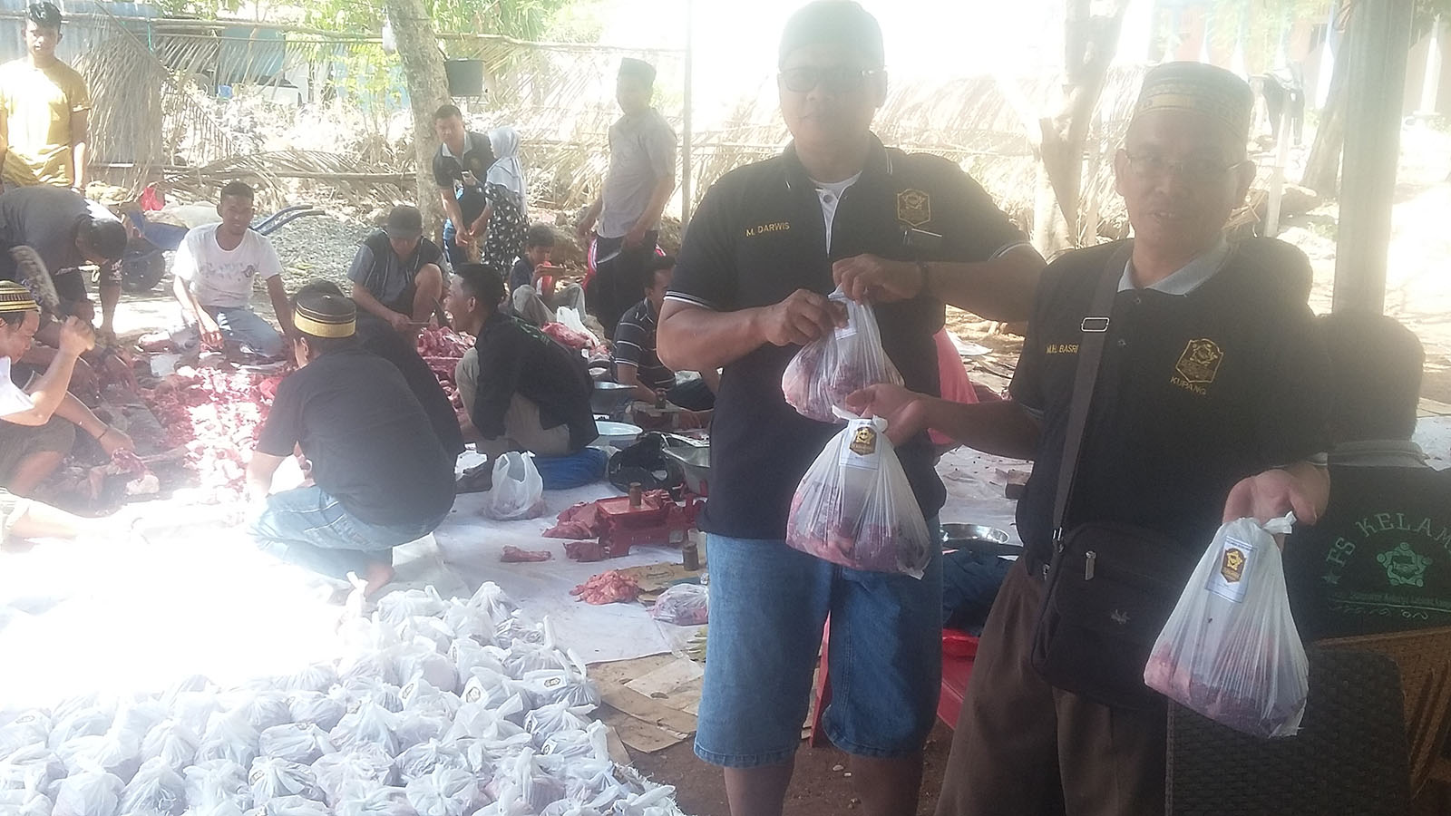 FS Kelamba Kota Kupang Berbagi Hewan Qurban di Idul Adha