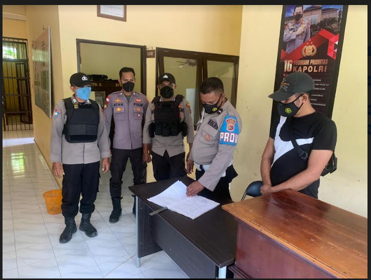 Cek Kedisplinan, Wakapolres Nagekeo Sidak ke Polsek dan Polsubsektor