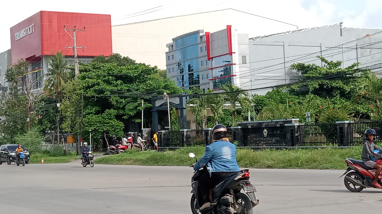 Kondisi Salah Satu TKP Pembunuhan Astrid Lael Yaitu Kantor BPK Cabang Kupang Terpantau Sepi