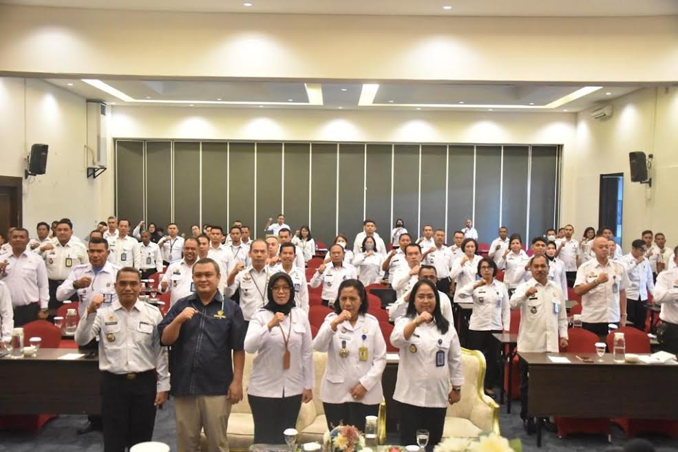 Lapas Kalabahi Alor Ikuti Penyusunan Renja Satker TA 2024 di Lingkup Kanwil Kemenkumham NTT