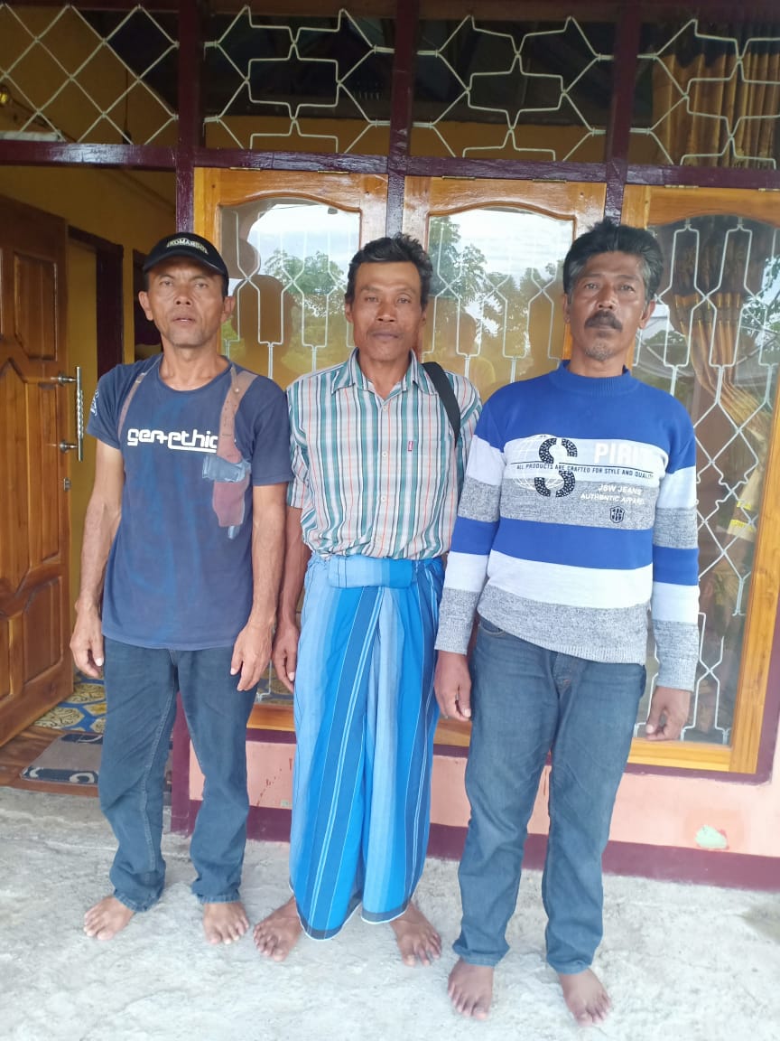 Kapal Terdampar di Perairan Roting, Pengakuan Mengejutkan 3 Nelayan Banyuwangi kepada Camat