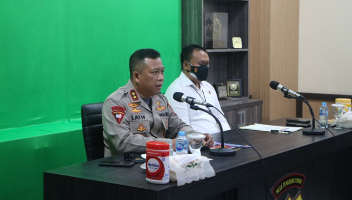Kapolda NTT Buka Webinar Virtual Police dan Penerapan Restorative Justice dalam Tindak Pidana ITE