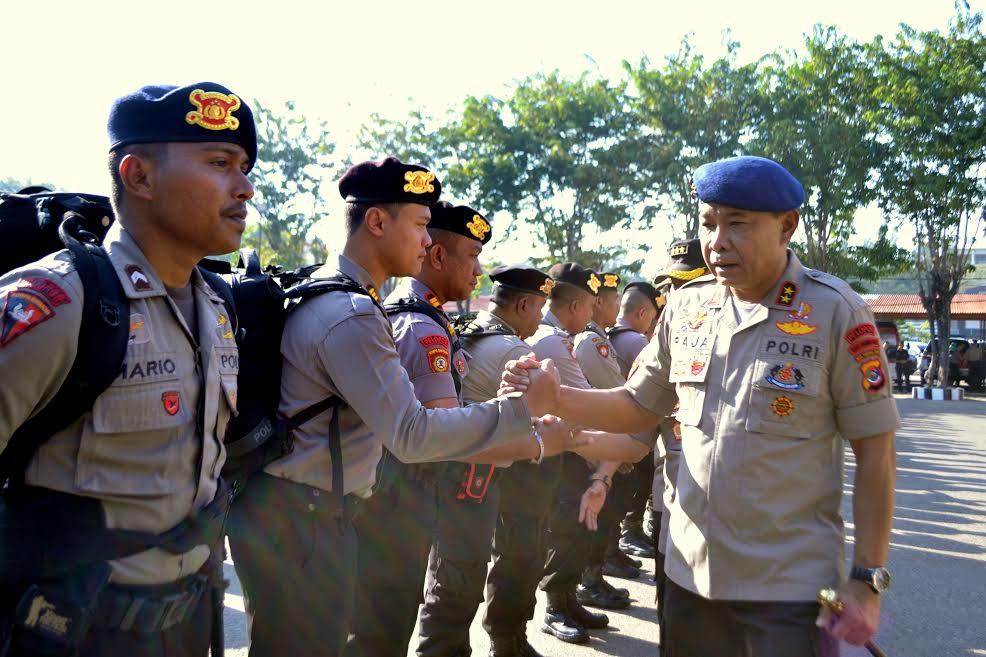Jelang Pengumuman Hasil Pemilu 2019, Polda NTT Kirim Satgas BKO ke Polda Metro Jaya