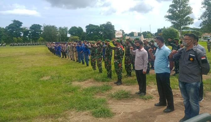 Kapolda NTT Pimpin Apel Pengamanan Kunjungan Presiden Jokowi di Sikka