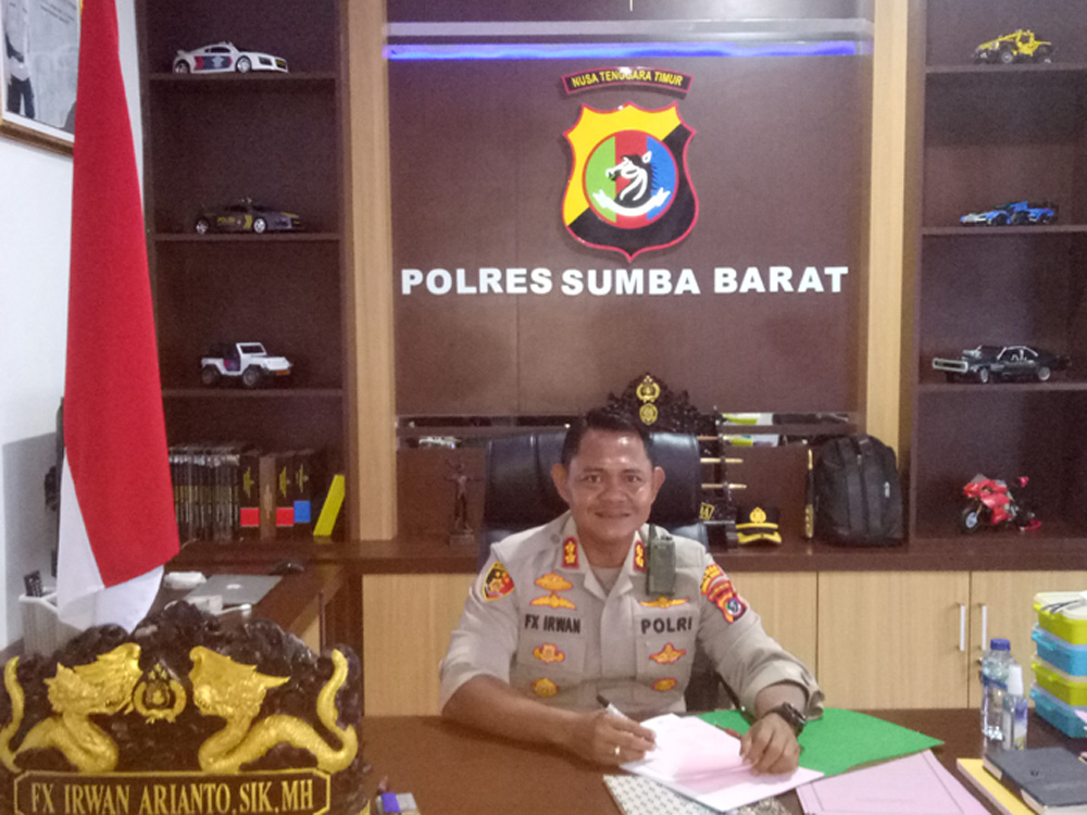 Kapolres Sumba Barat : Kita Sudah Tahan 4 Oknum Anggota Polisi Diduga Aniaya Hingga Tewaskan Arkian