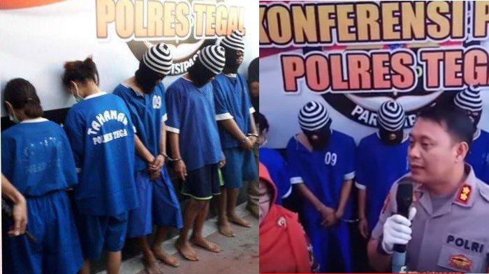 TAK BERNURANI! 5 Pelaku Pembunuhan Gadis 16 Tahun Dalam Karung Bertingkah Konyol Peragakan Adegan