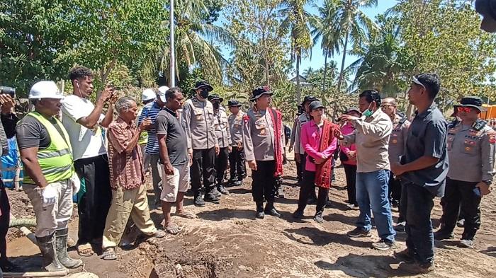 Kapolri Jenderal Listyo Sigit Prabowo Bangun Sumur Bor di Pulau Palue Sikka, Atasi Krisis Air Bersih