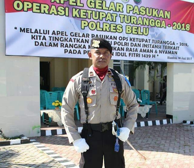 Bhabinkamtibmas Polsek Laenmanen Rutin Sambangi Rumah Warga