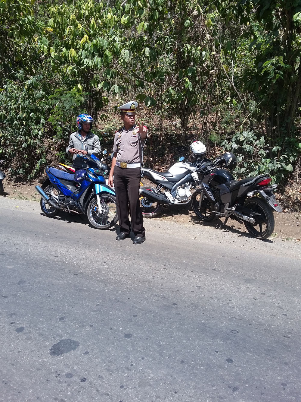 Kasat Lantas Pimpin Operasi Kendaraan