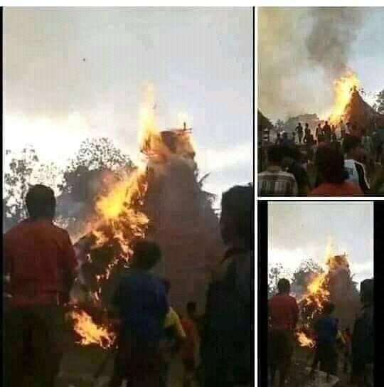 25 Rumah Kampung Umbu Koba di Sumba Barat Daya Daya Terbakar dan Satu Warga Tewas, Yuk Simak!