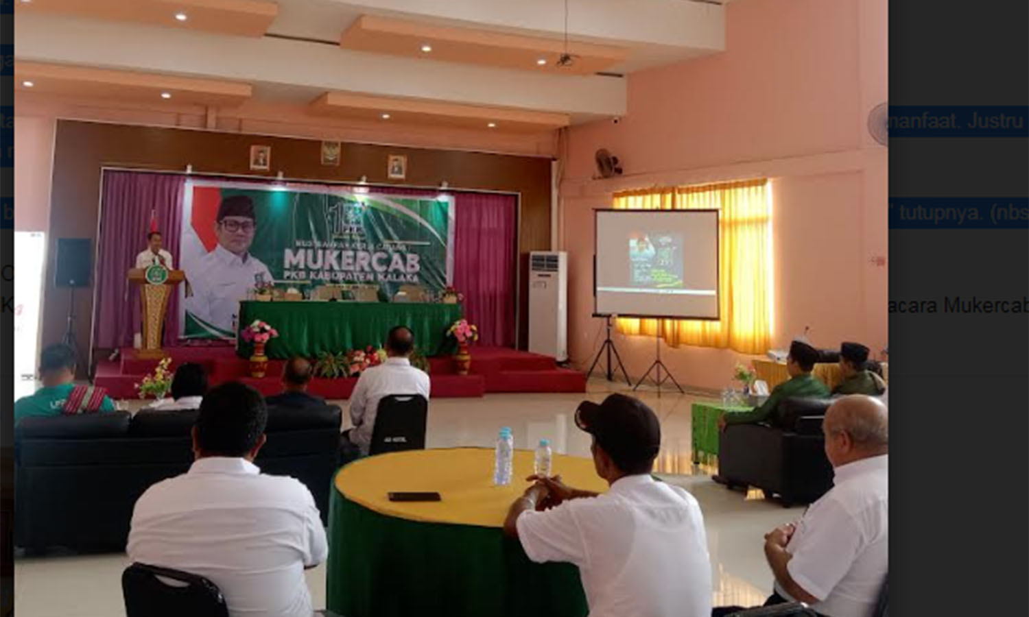 PKB Malaka Gelar Mukercab, Kim Taolin Dukung Muhaimin Iskandar Calon Presiden 2024