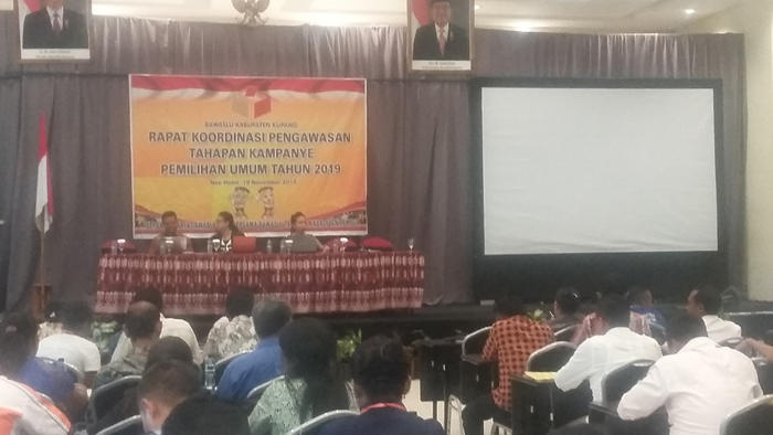 Bawaslu Kupang Gelar Rakor Pengawasan Kampanye Pemilu 2019, Ini Tujuannya