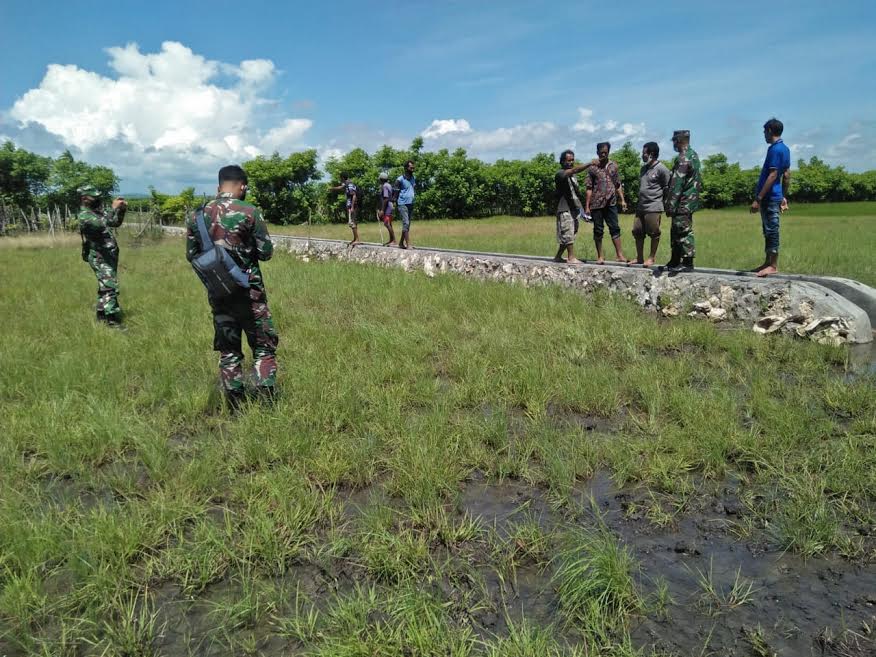 30 Hektar Lahan di Tanaraing Masih 'Tidur' Ini Ajakan Kodim 1601 Sumba Timur