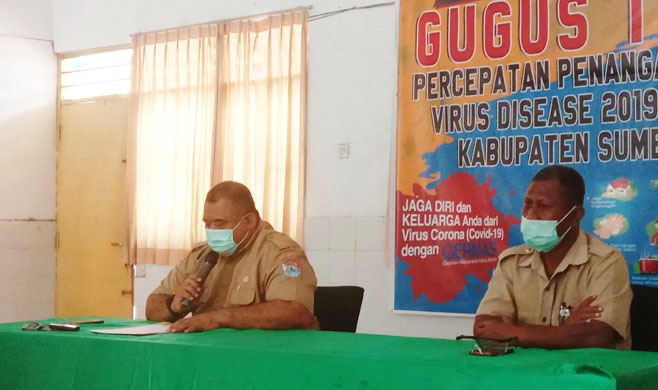 Corona Sumba Timur - Warga Kontak Dengan Pasien Covid-19 Diminta Lapor ke Gugus Tugas