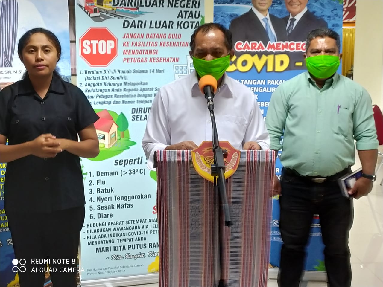 Update Corona NTT: 843 Orang Karantina Mandiri 370 Sembuh, Simak Sebarannya di Mabar, SBD dan TTS