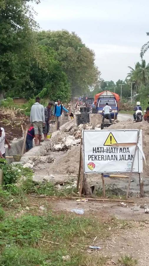 Bangun Jalan Weetabula-Kodi, SBD Telan Dana Rp 5,7 M