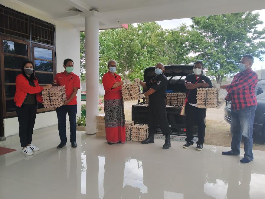 PDIP NTT Distribusikan 59 Ribu Telur Untuk Masyarakat