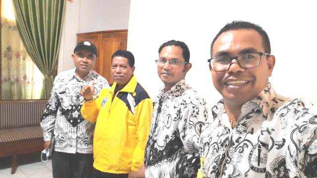 Gaji Guru PNS Belum Dibayar, PGRI TTU Temui Plt Kadis PKO