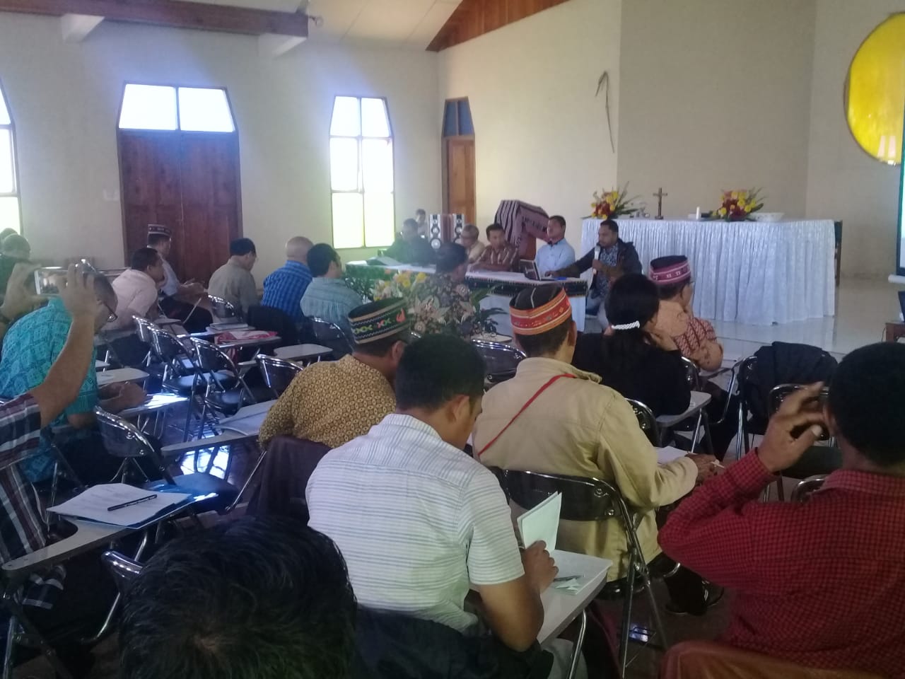 Kevikepan Ruteng Evaluasi Program Tahun Pelayanan Keuskupan Ruteng