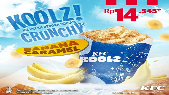 Promo KFC Hari Ini, Nikmati Kesegaran KFC Koolz dengan 4 Pilihan Rasa Harga Rp 14.545