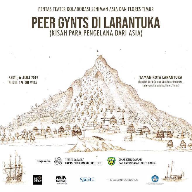 Nantikan Kisah Para Pengelana dari Asia, dalam Teater Kolaborasi Seniman Asia dan Flores Timur