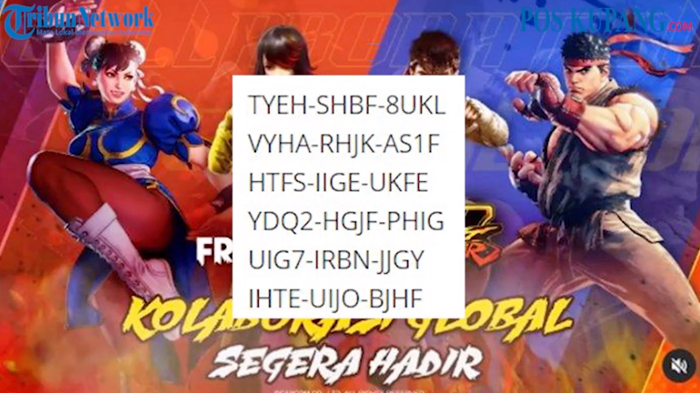 Update Kode Redeem FF 12 Juni 2021, Segera Klaim Kode Redeem Free Fire Terbaru