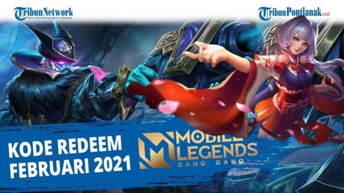 KODE Redeem Mobile Legends 20 Februari 2021, Tukar Kode Redeem ML Hari Ini dari Moonton
