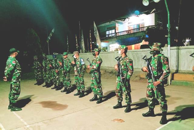 Kodim 1624 Flores Timur BKO Anggota ke Waiwerang, Pulau Adonara, NTT