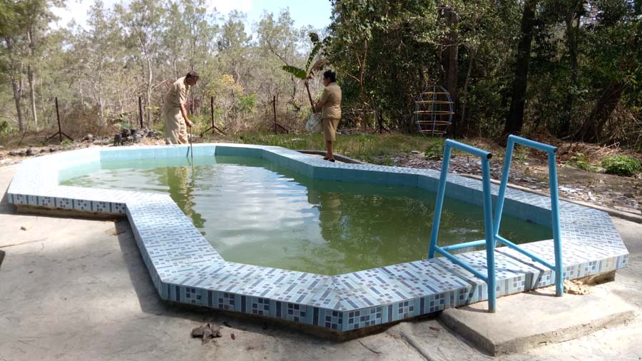 Wisatawan Enggan Mandi di Kolam Renang Bu'at TTS. Ini Penyebabnya