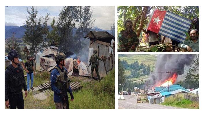 Usai Bakar Rumah Pendeta di Kabupaten Puncak, KKB Papua Tembak Tower BTS, Begini Kata Sebby Sambom