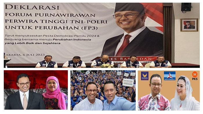 Purnawirawan TNI Polri Deklarasikan Dukungan ke Anies Baswedan, Begini Pesan Ketua FP3