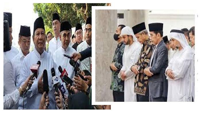 Usai Sholat Idul Fitri, Prabowo Langsung ke Solo, Bakal Temui Presiden Jokowi dan Ganjar Pranowo?