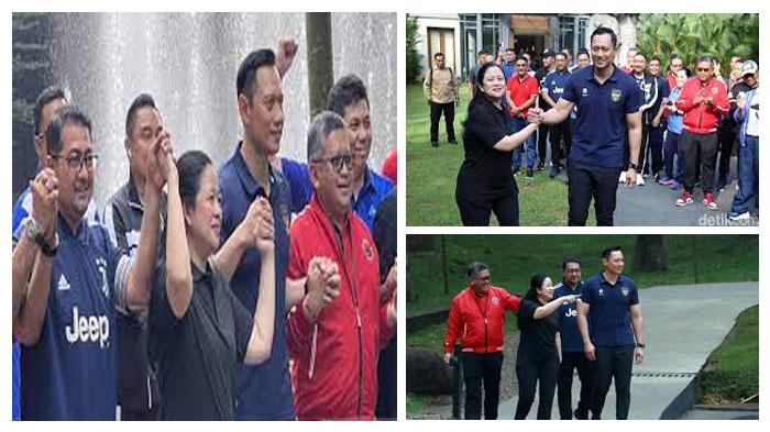 Puan Maharani - AHY Bertemu di Hutan Kota Senayan, NasDem Heran, PDIP - Demokrat Bisa Rekonsiliasi