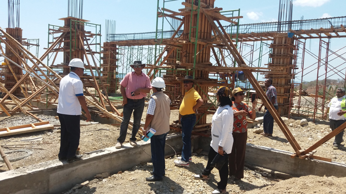 Komisi II DPRD Belu Tinjau Pembangunan Patung di Teluk Gurita, Lihat Hasilnya