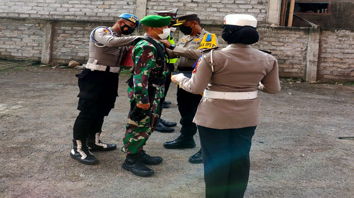 Kompol Ahmad Pimpin Apel Gelar Pasukan Pelaksanaan Operasi Zebra Ranakah 2021