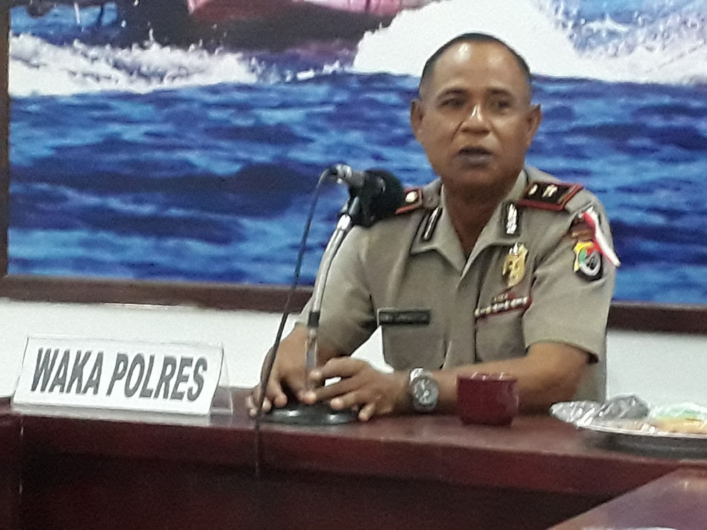 Wakapolres Lembata: Lewotolok-Tanjung Lembata Memanas Lagi, Angkut Bila Ada yang Bertindak Anarkis!