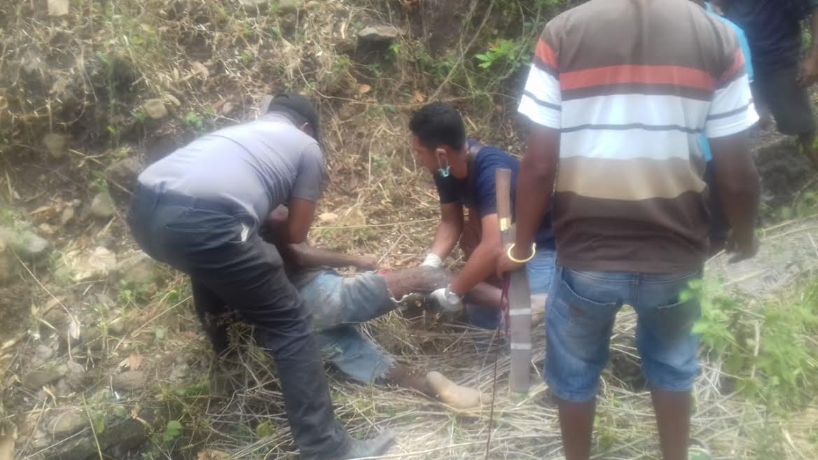 Sedih, Hendak ke Sawah Pindah Kerbau, Eperadus Talo Ditemukan Tewas dalam Got