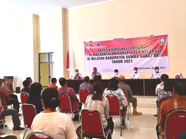 Nilai MCP Terendah se-NTT, KPK Supervisi Pemkab Sumba Barat Daya