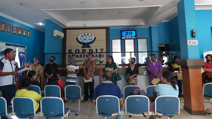 KSP Kopdit Swasti Sari Serahkan Daperma, Ahli Waris Merasa Terbantu