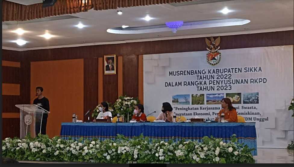 Forum Anak Sikka Kupas Kekerasan Seksual terhadap Anak di Acara Musrenbang