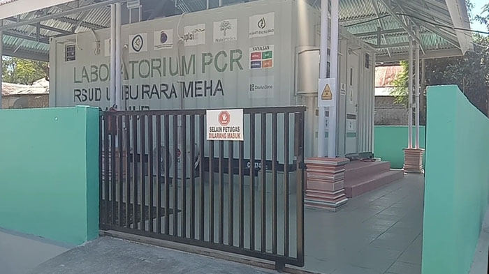 Lab PCR di RSUD Umbu Rara Meha Waingapu