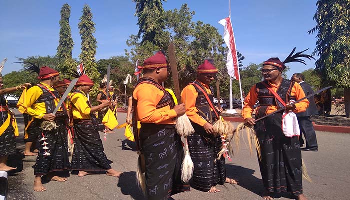 LIVE STREAMING : Sanggar Moramasa Asal Ngada Sambut Gubernur Laiskodat dan Wagub Soi di DPRD NTT