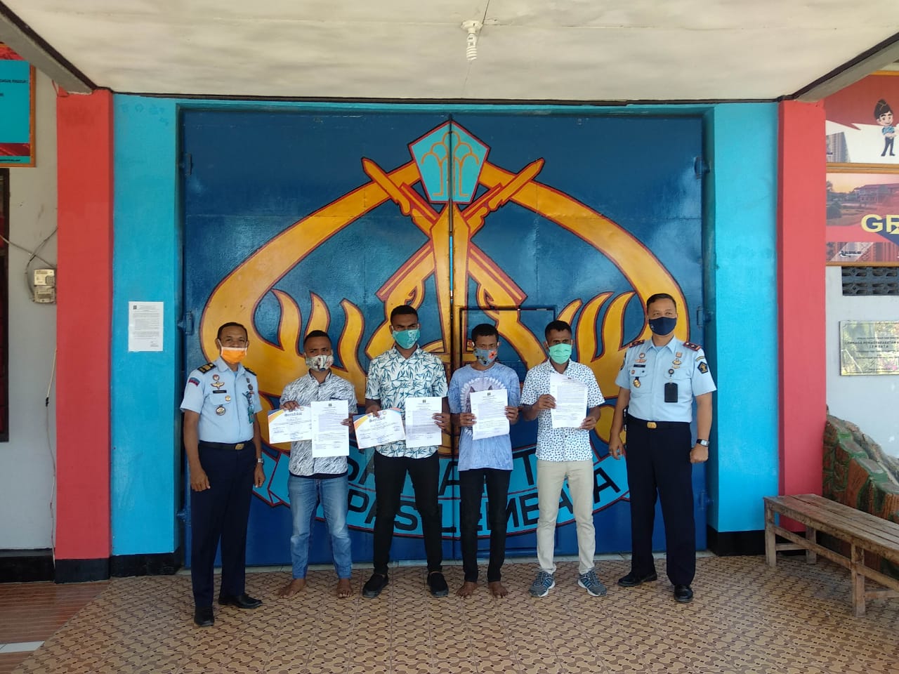 Empat Orang Warga Binaan Lapas Lembata Jalani Program Asimilasi, Simak INFO