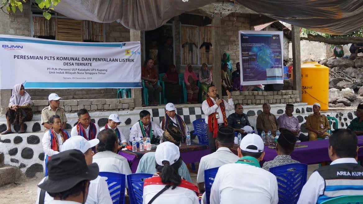 PLN Berhasil Listriki Pulau Ternate, Pulau Treweng dan Desa Tribur