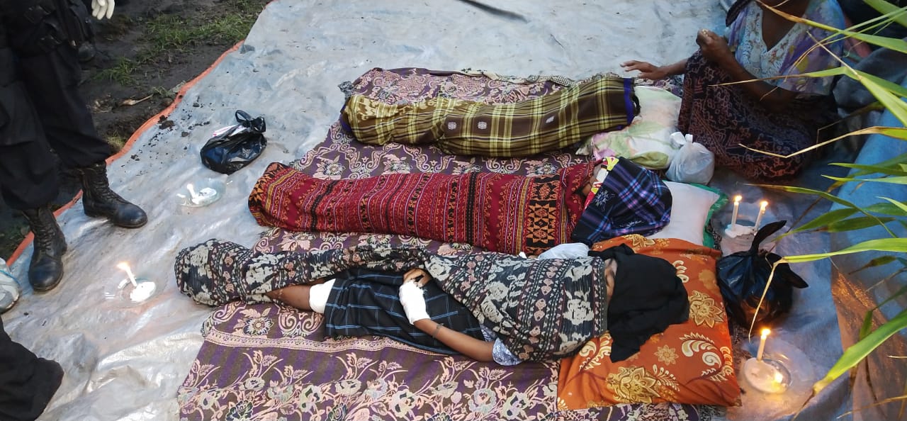 Keluarga Korban Longsor di Hale Temui Pemilik Lahan di Polres Sikka