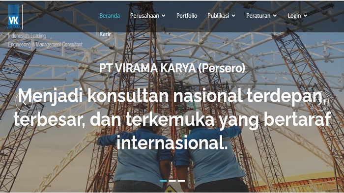 Buruan Lamar Online, Ada 6 Lowongan Kerja BUMN PT Virama Karya,Cek Syarat dan Posisi yang Ditawarkan