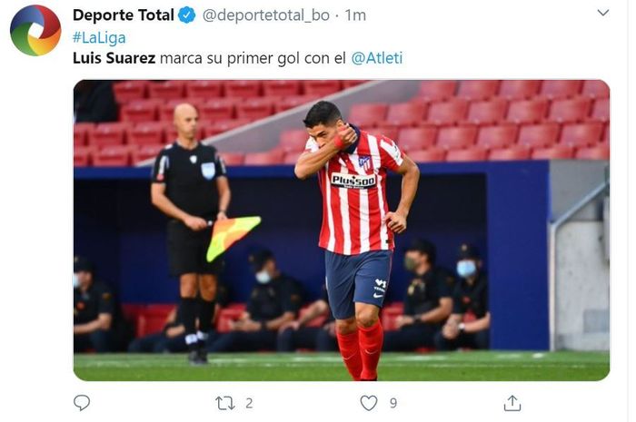 Hasil Liga Spanyol - Luis Suarez Melempem, Atletico Madrid Ditahan Klub Promosi Huesca