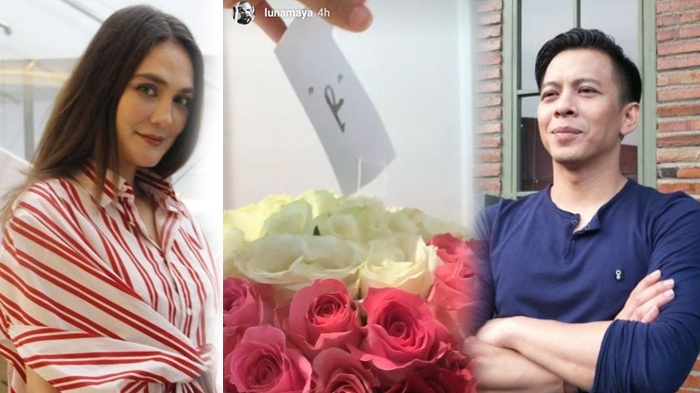 TERUNGKAP! Sosok Misterius Pengirim Bunga di Ultah Luna Maya Ternyata Suami Orang, Reino Barack?