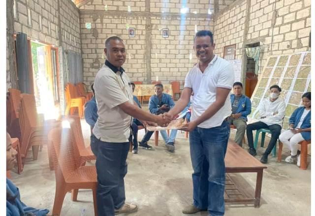 Kepala Desa Baumata Minta Mahasiswa KKN Unwira Beri Dampak Positif bagi Masyarakat